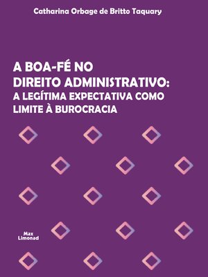 cover image of A boa-fé no Direito Administrativo